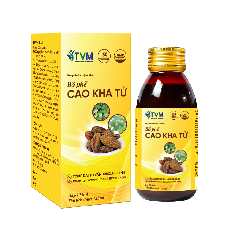 TPBVSK BỔ PHẾ CAO KHA TỬ