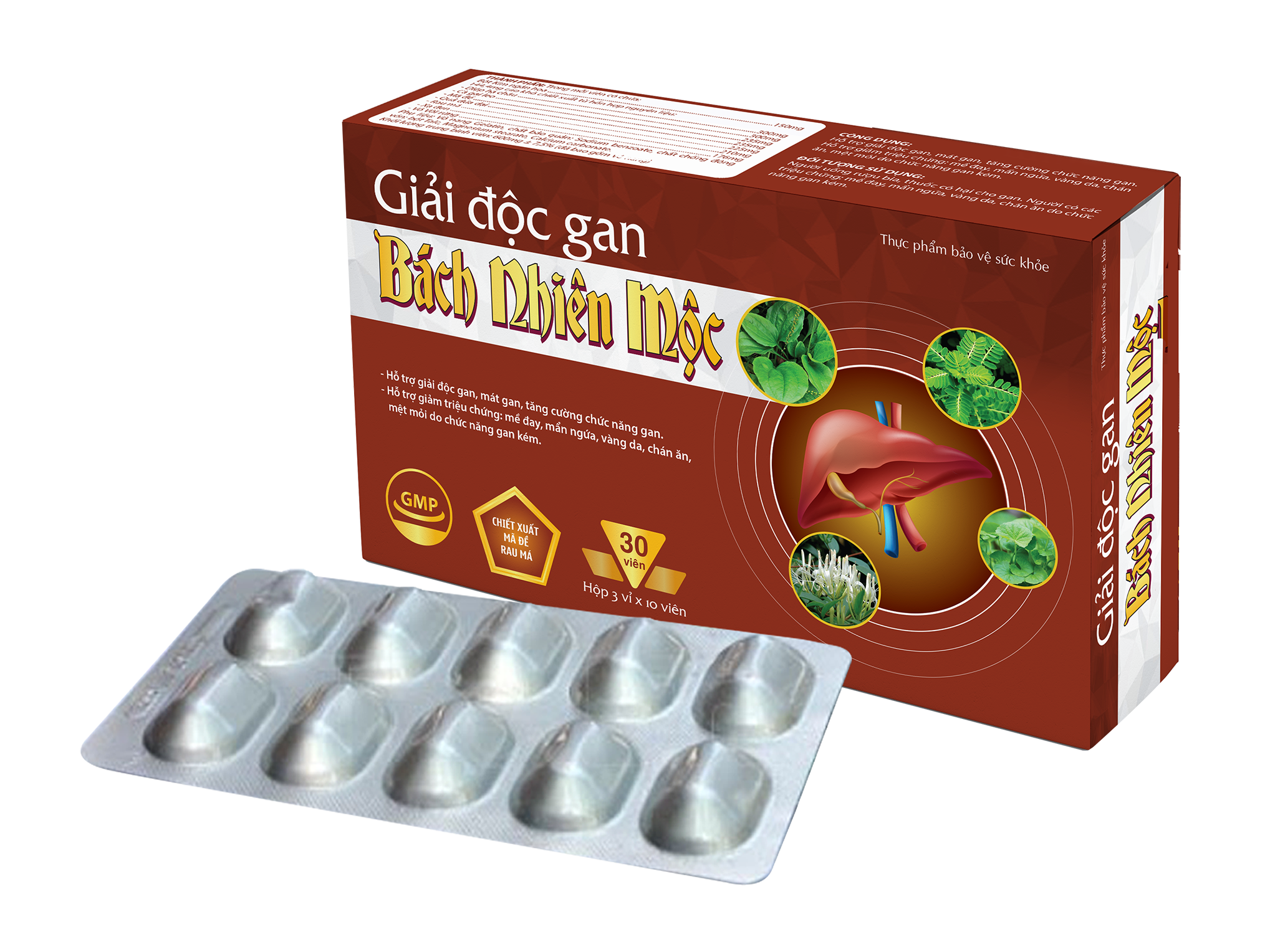 TPBVSK GIẢI ĐỘC GAN BÁCH NHIÊN MỘC