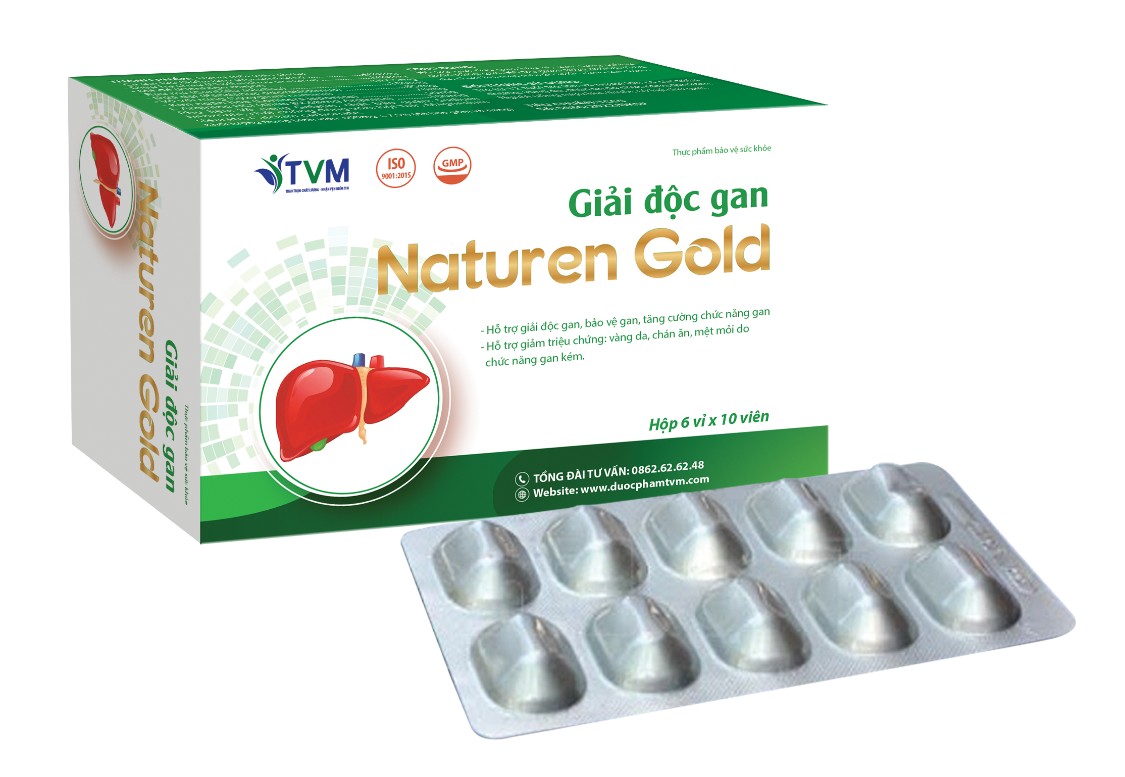 TPBVSK GIẢI ĐỘC GAN NATUREN GOLD