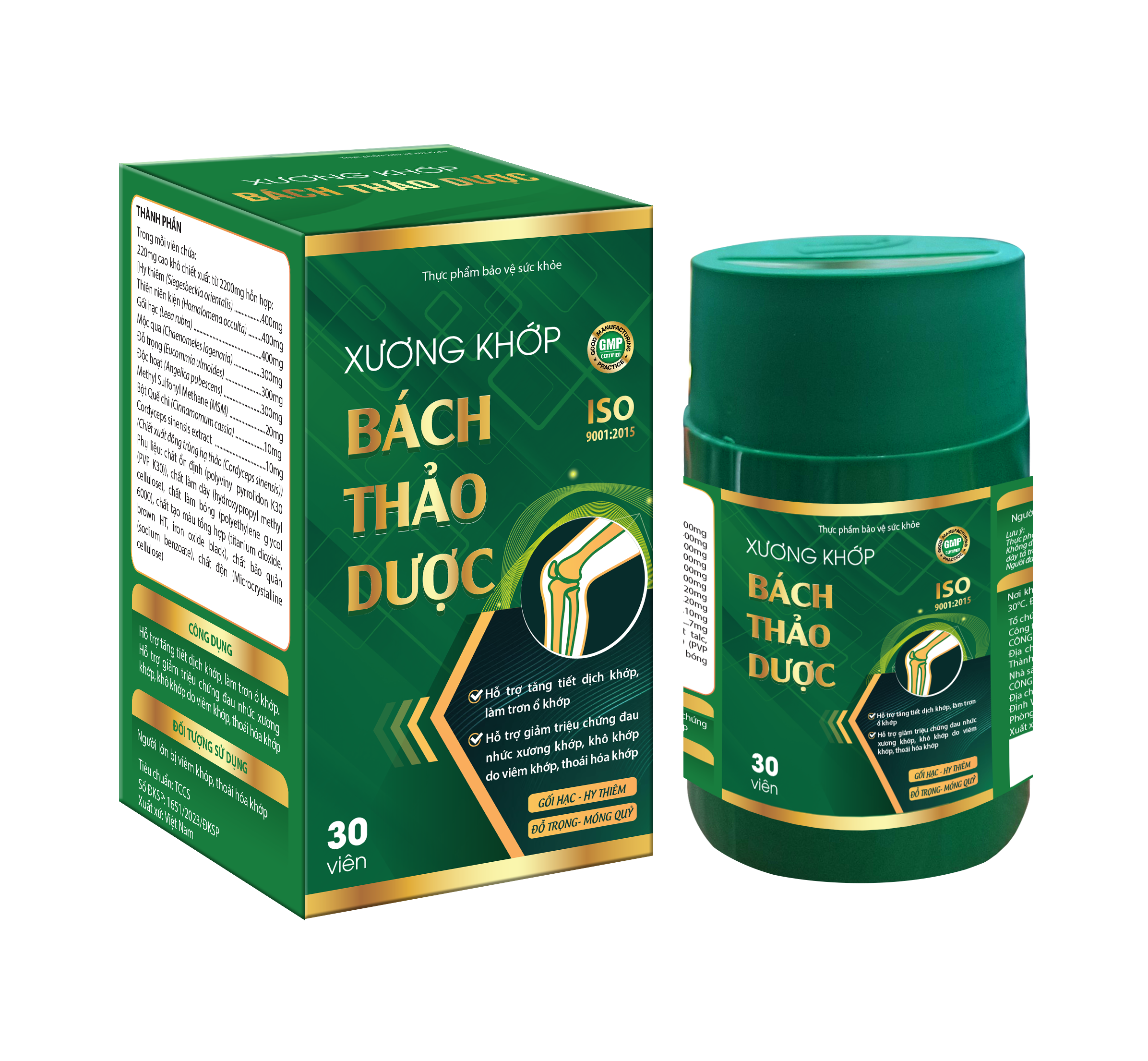 TPBVSK XƯƠNG KHỚP BÁCH THẢO DƯỢC